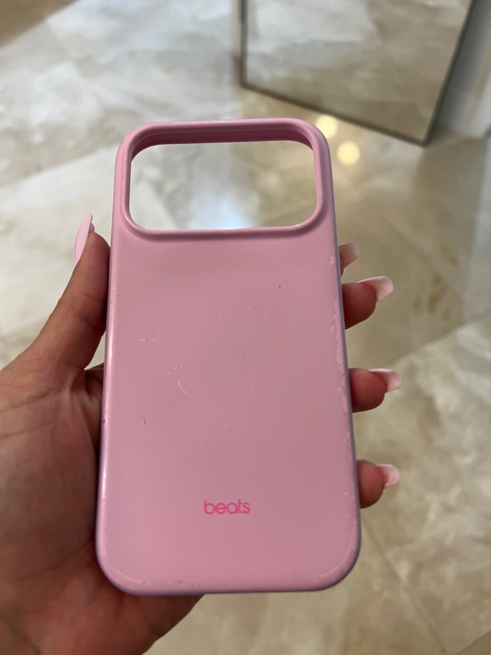 Apple beats Pink Phone Case - Slim Protective Cover
